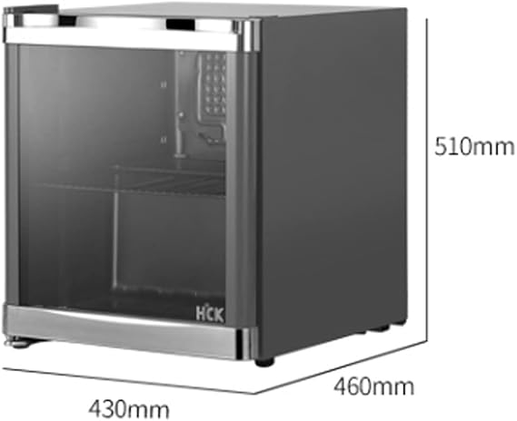 🏠❄️ Desktop Mini Cooler · Glass Door Beverage/Wine Cabinet 🥤🧃