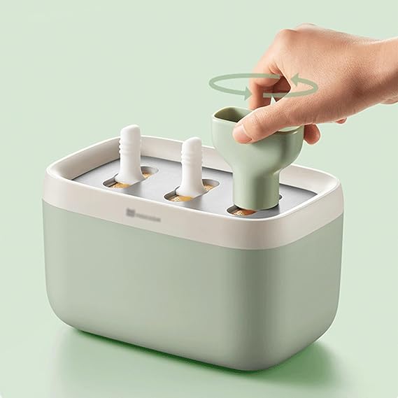 🍧✨ 3-Flavor Magic Wand · Anti-Drip Popsicle Maker 🧊🍭