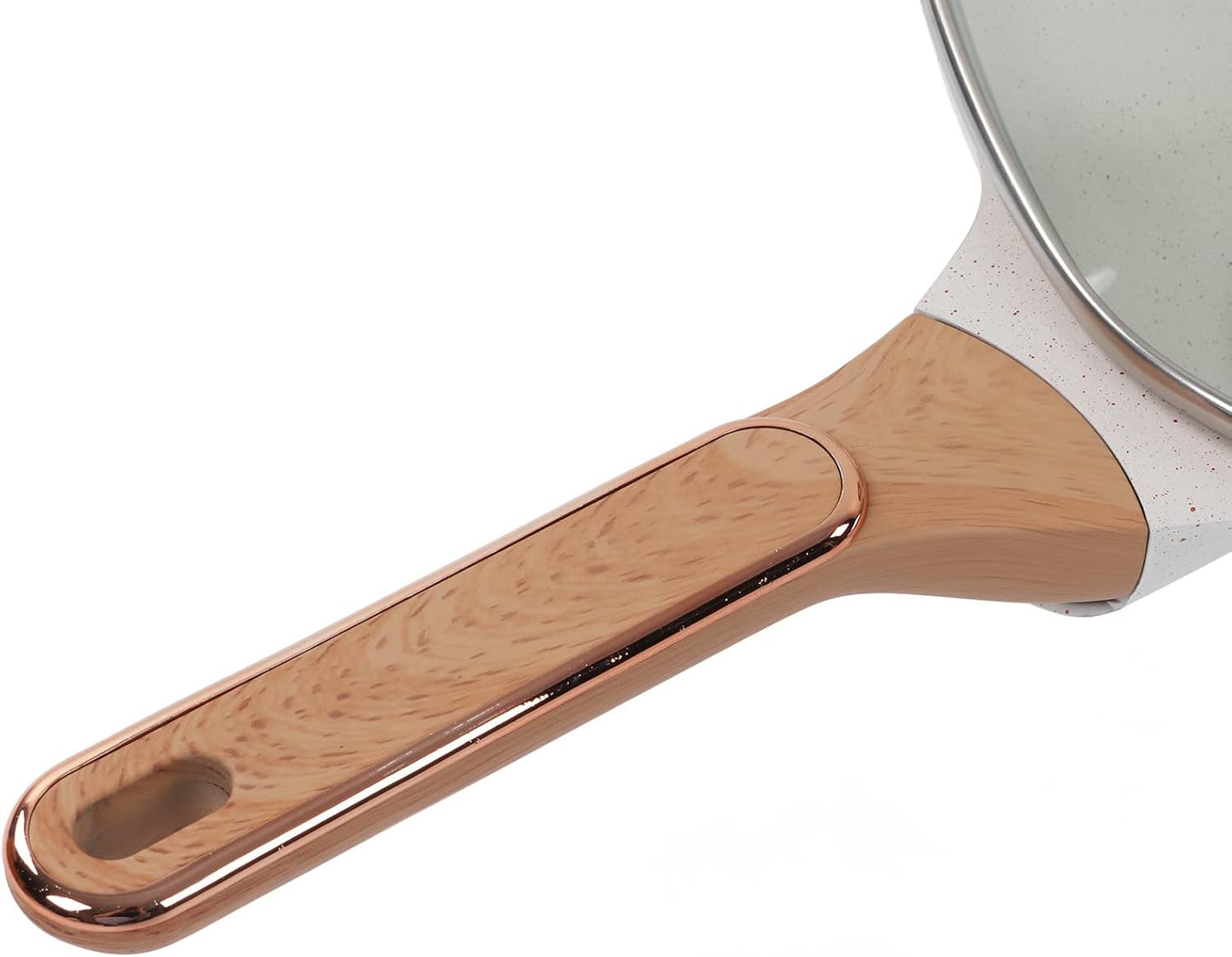 🔥🍳 Octagonal Mini Cannon 32cm Non-stick Wok with Lid ✨🏠