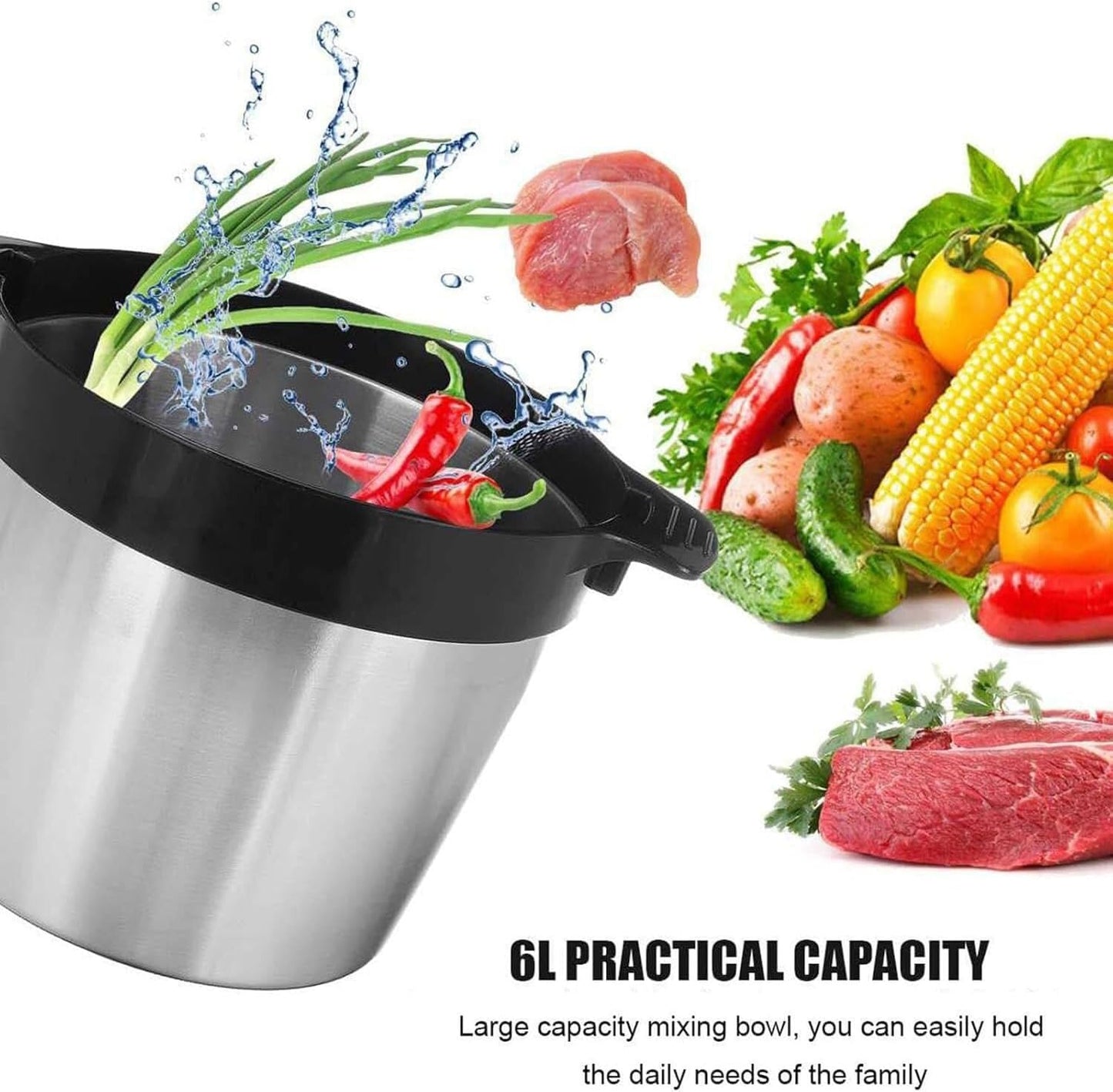 🧑‍🍳🔇 Silent Grinder · 1000W Large Capacity Household Grinder 🔩